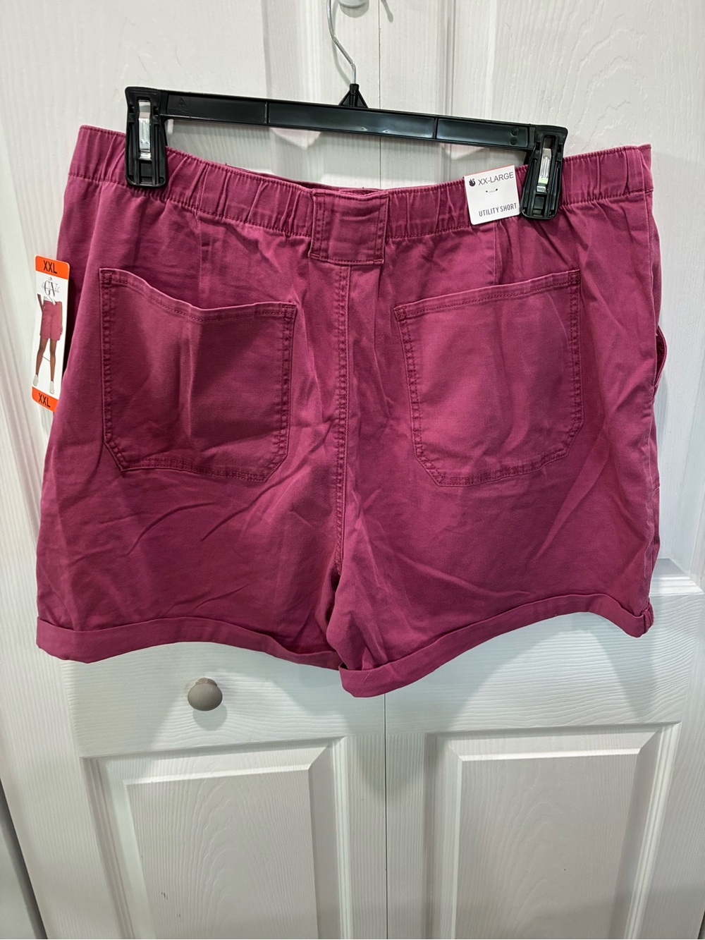 Gloria Vanderbilt Berry Pink Casual Shorts - Picture 4 of 5